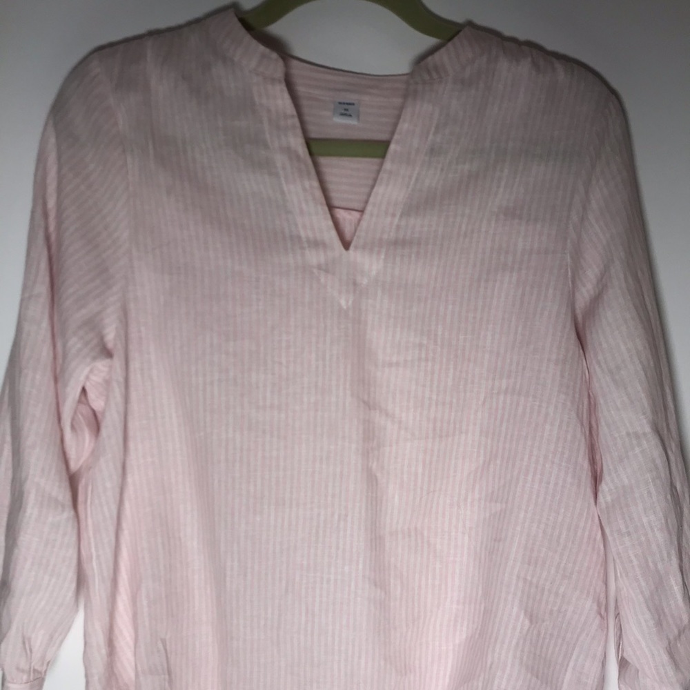 Old Navy Pink Striped Top
